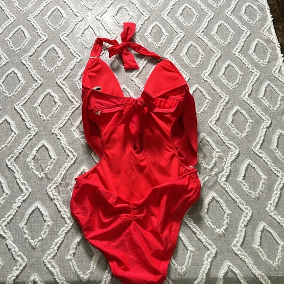 XS Bar III Women's Draped Monokini One Piece Swimsuit. A188 - Picture 2 of 5